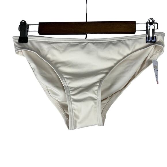 Michael Kors Women's Halter Top Grommet-Detail Bikini Set In Bone SZ S New - Picture 3 of 10